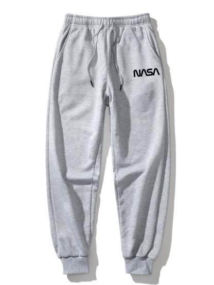 NASA Print Jogger Pants-Mitchell Shoes