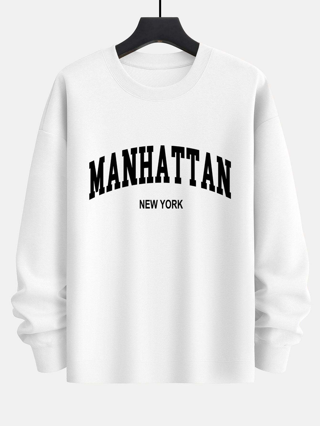 Manhattan Print Relax Fit Sweatshirt-Mitchell Shoes