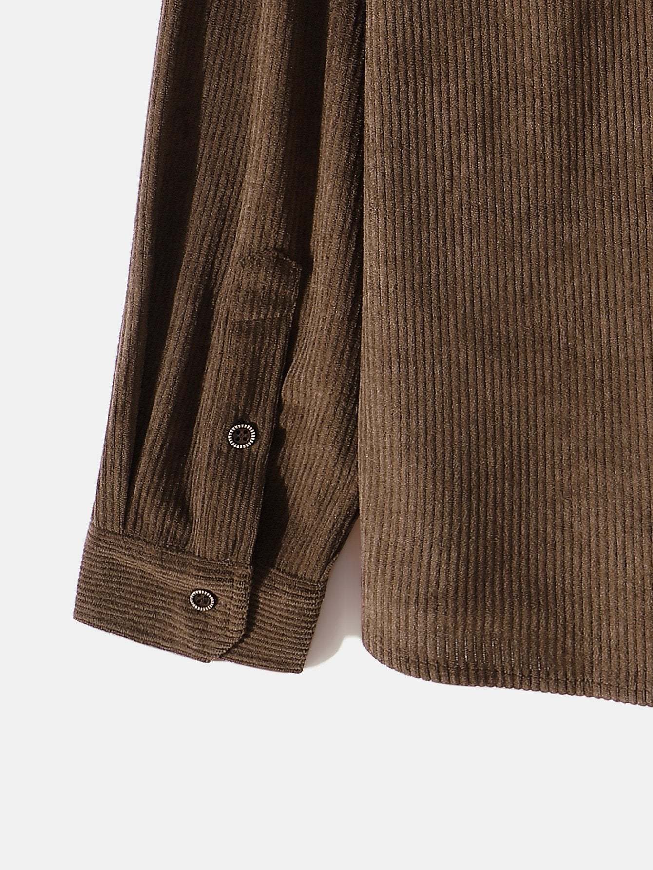 Long Sleeve Corduroy Shirt-Mitchell Shoes