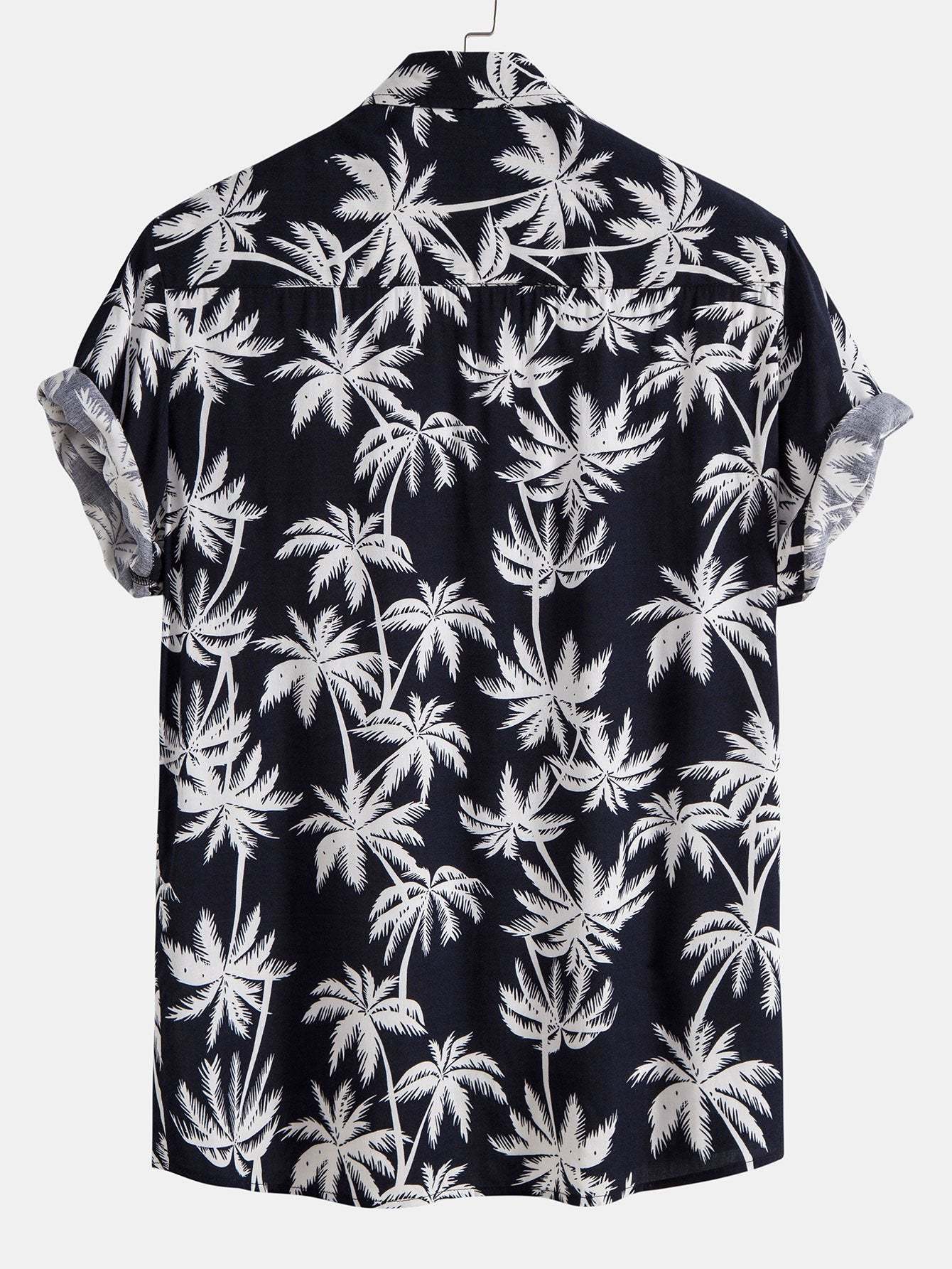 Palm Tree Print Shirt-Mitchell Shoes