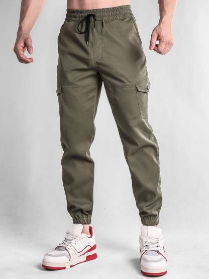 Chino Cargo Jogger Pants-Mitchell Shoes