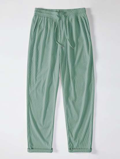 Straight Leg Corduroy Pants-Mitchell Shoes