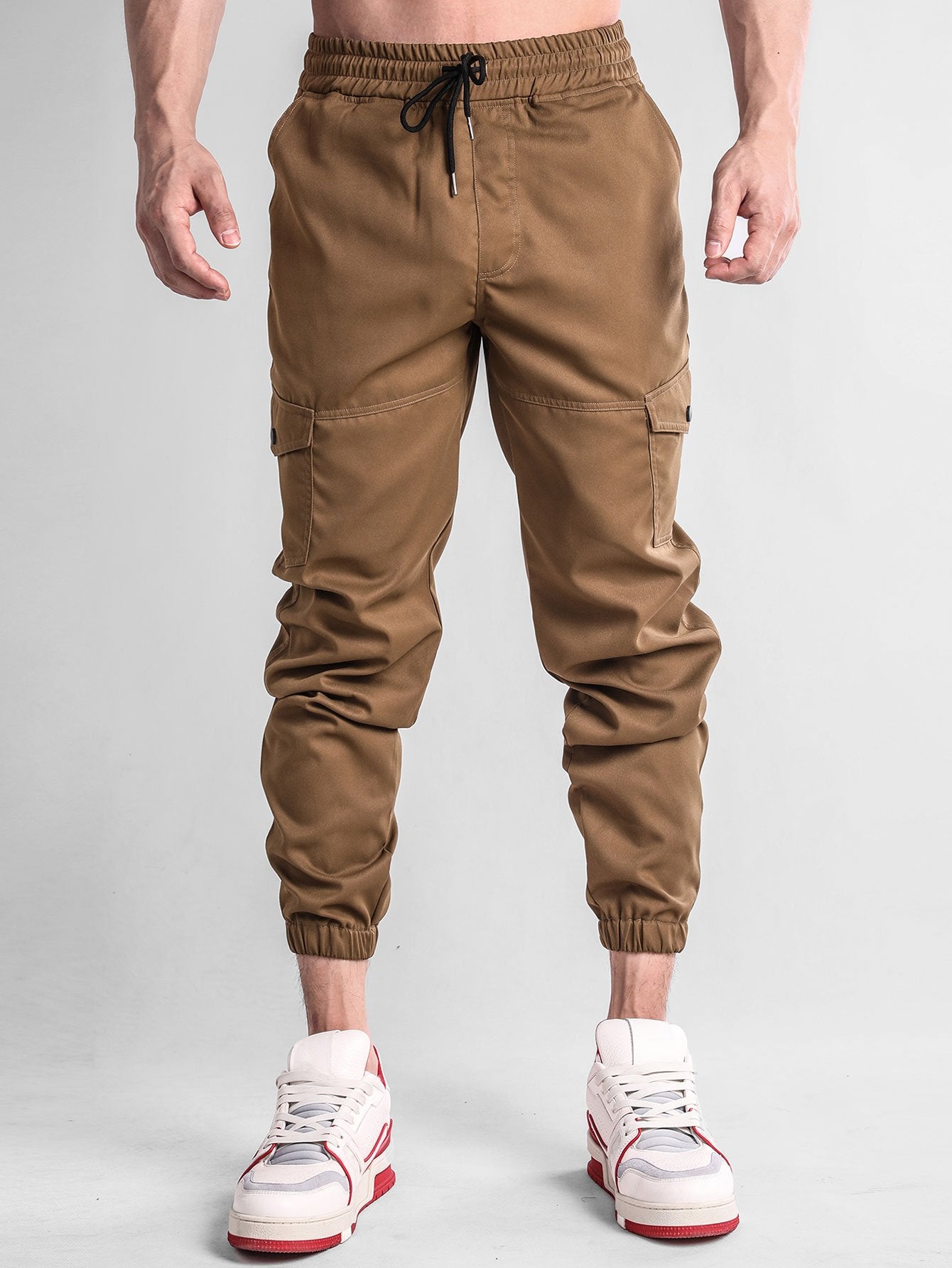 Chino Cargo Jogger Pants-Mitchell Shoes