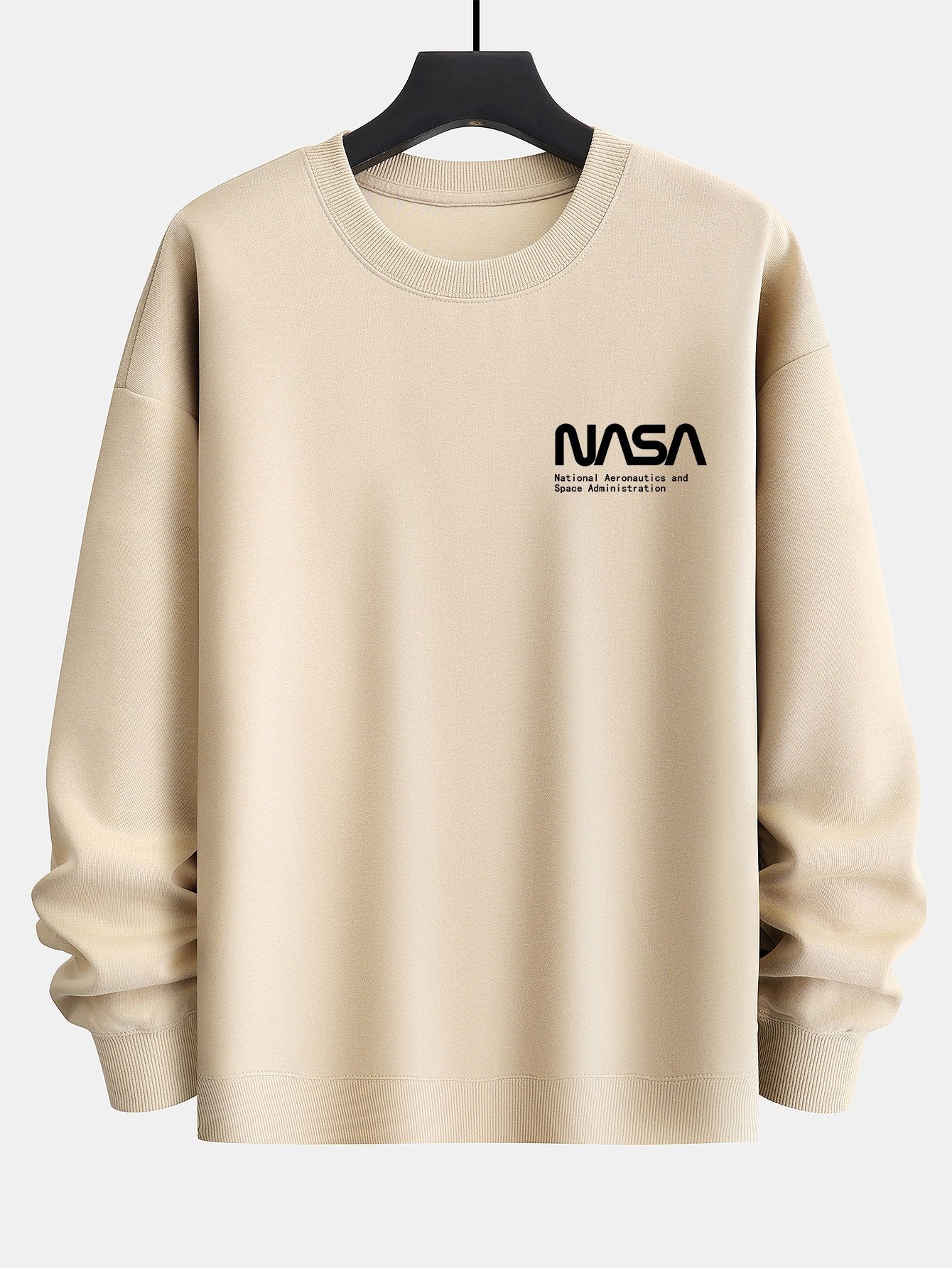 NASA Print Relax Fit Sweatshirt-Mitchell Shoes