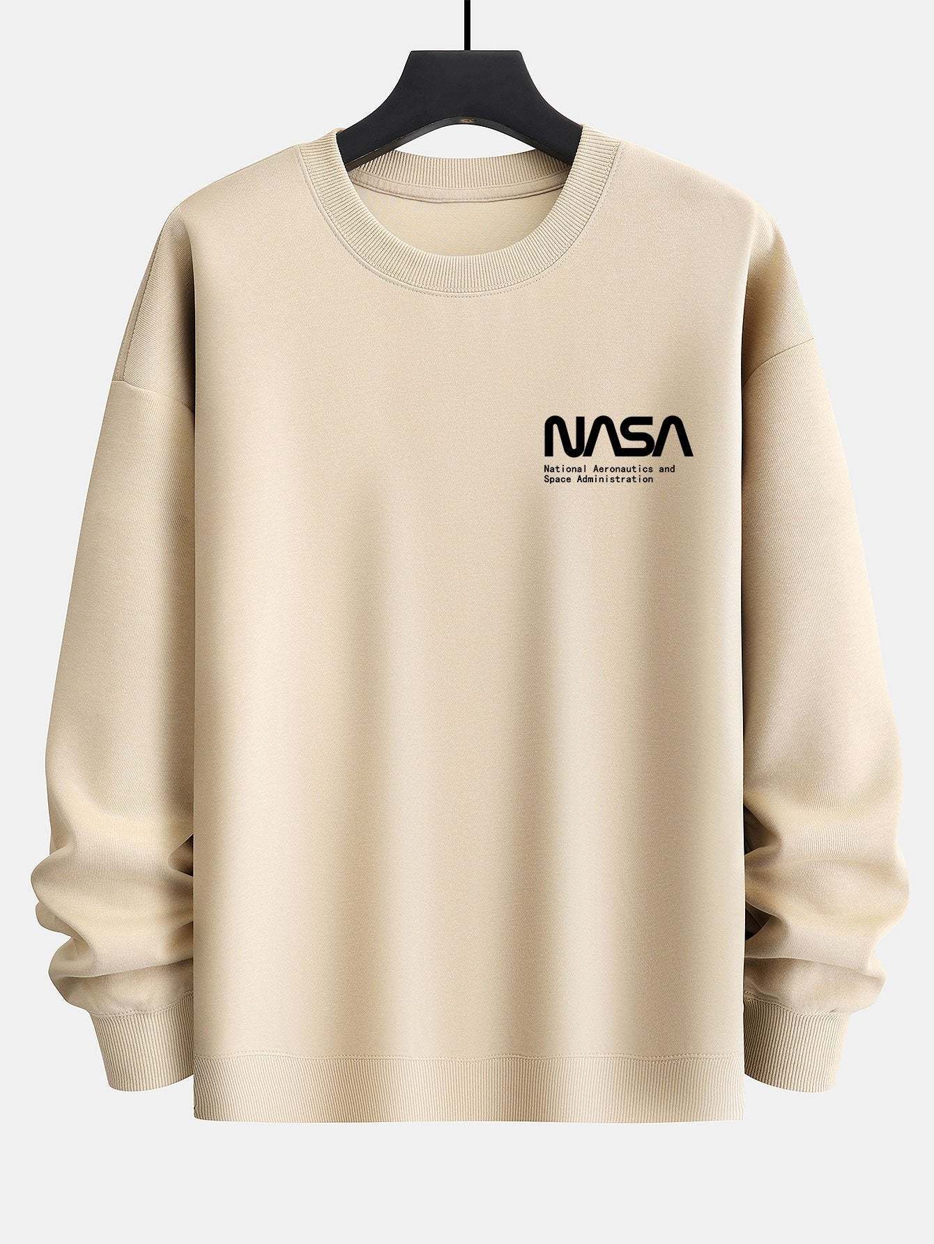 NASA Print Relax Fit Sweatshirt-Mitchell Shoes