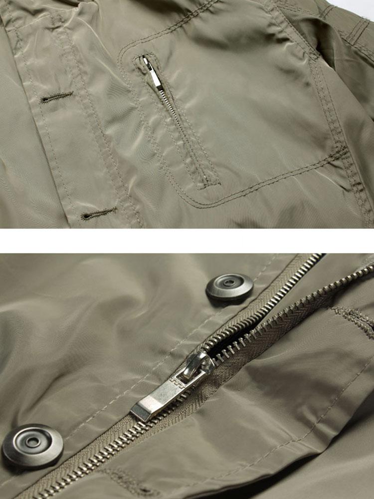Button Up Funnel Neck Jacket-Mitchell Shoes