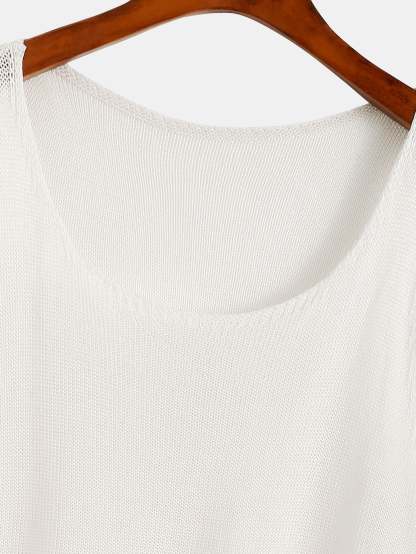 Knit Sweater Tank Top-Mitchell Shoes