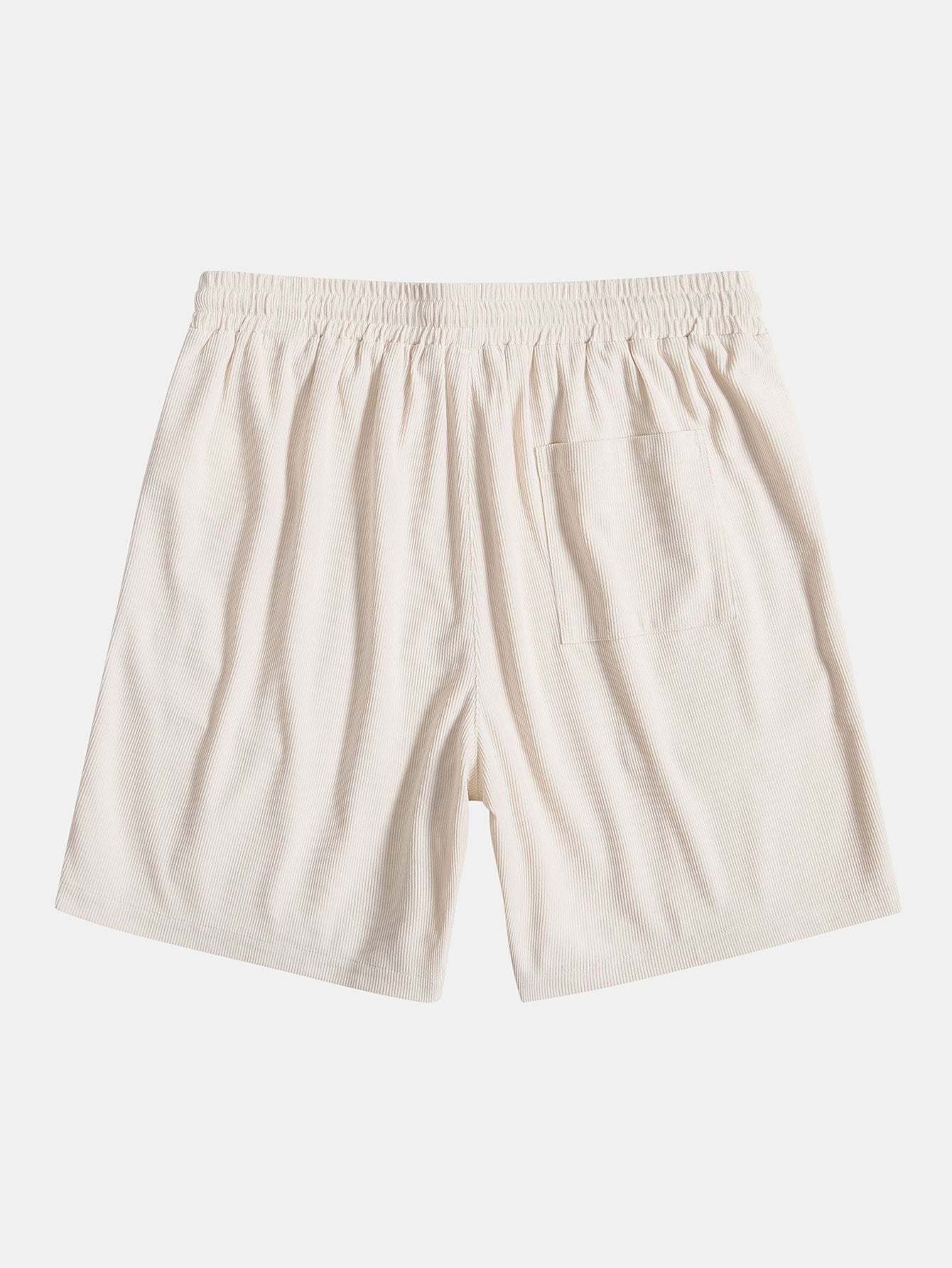 Corduroy Drawstring Shorts-Mitchell Shoes