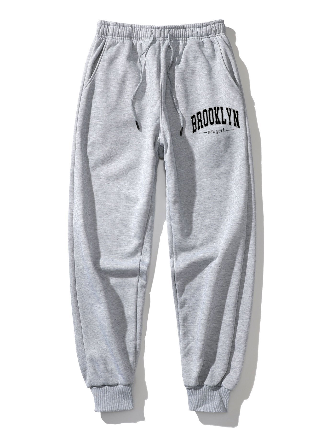 Brooklyn Letter Print Hoodie & Jogger Pants-Mitchell Shoes