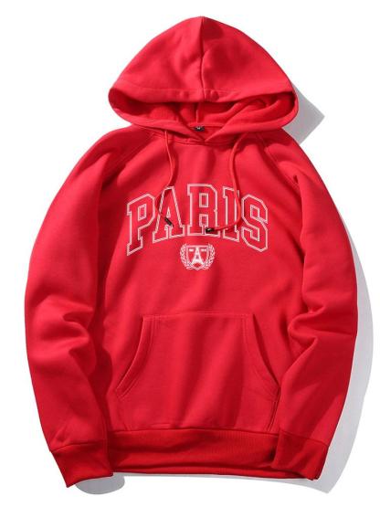 Paris Print Hoodie-Mitchell Shoes