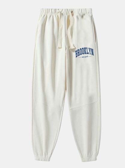 Brooklyn Print Cotton Blend Jogger Pants-Mitchell Shoes