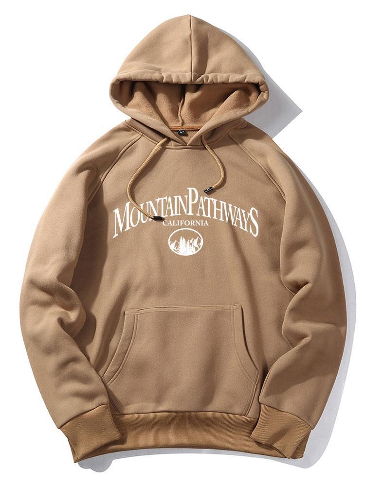Mountain Pathways Print Hoodie-Mitchell Shoes