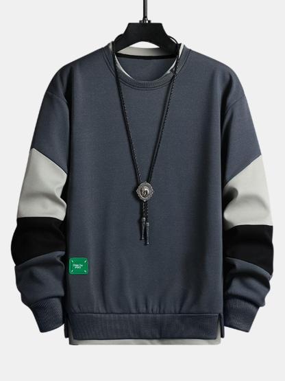 Color Block Sweatshirt-Mitchell Shoes
