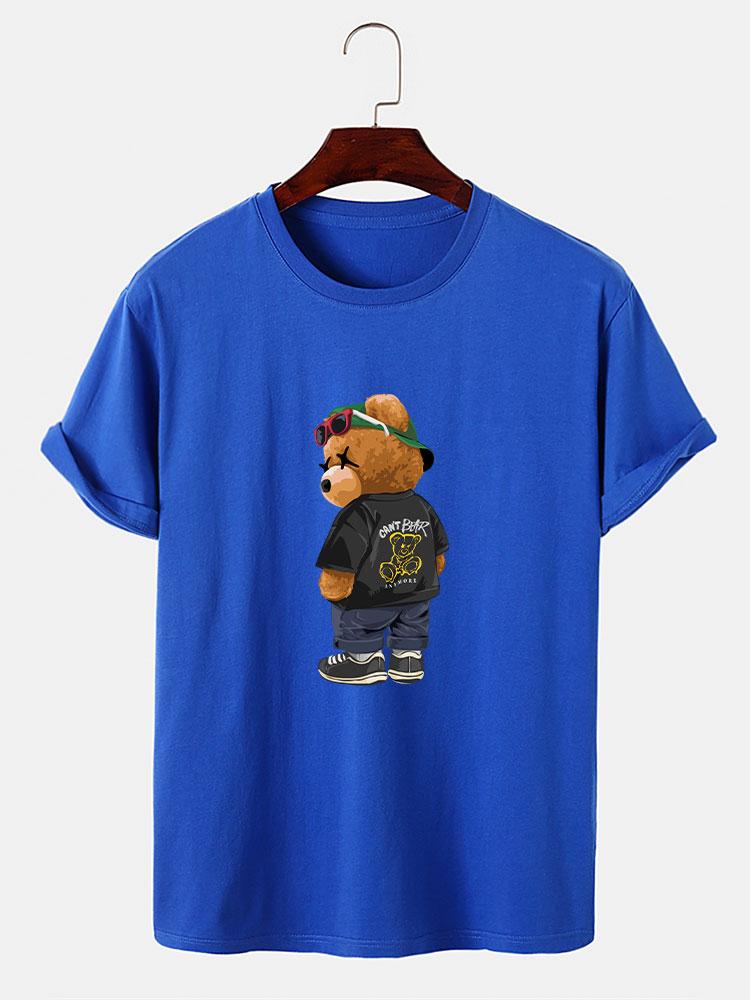 Cool Bear Print T-Shirt-Mitchell Shoes