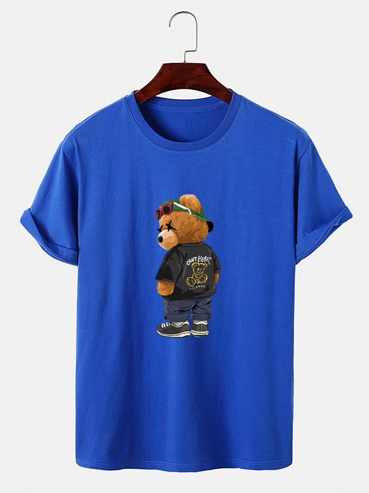 Cool Bear Print T-Shirt-Mitchell Shoes