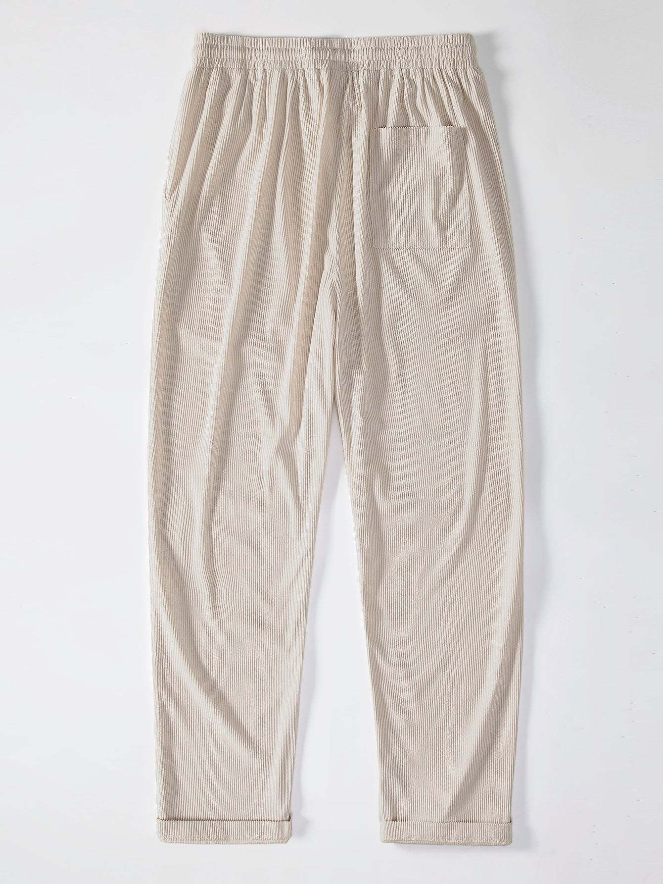 Straight Leg Corduroy Pants-Mitchell Shoes