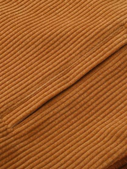 Color Block Corduroy Jacket-Mitchell Shoes