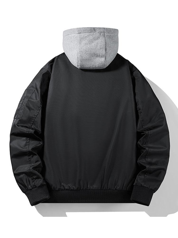 Hooded Bomber Jacket-Mitchell Shoes