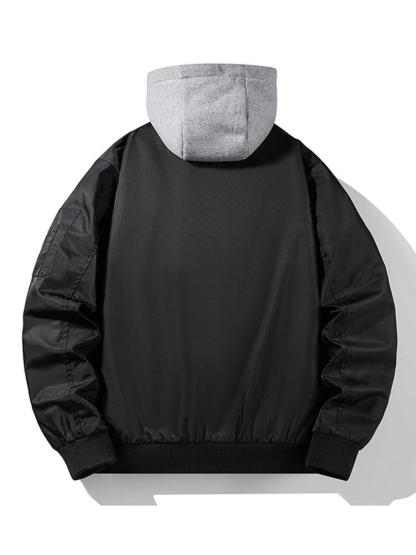 Hooded Bomber Jacket-Mitchell Shoes