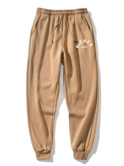 Riches Paris Print Jogger Pants-Mitchell Shoes