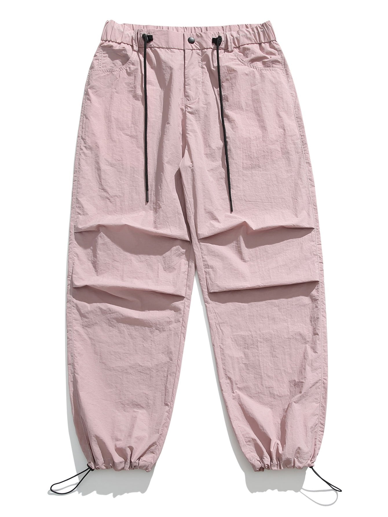 Elastic Waist Parachute Pants-Mitchell Shoes