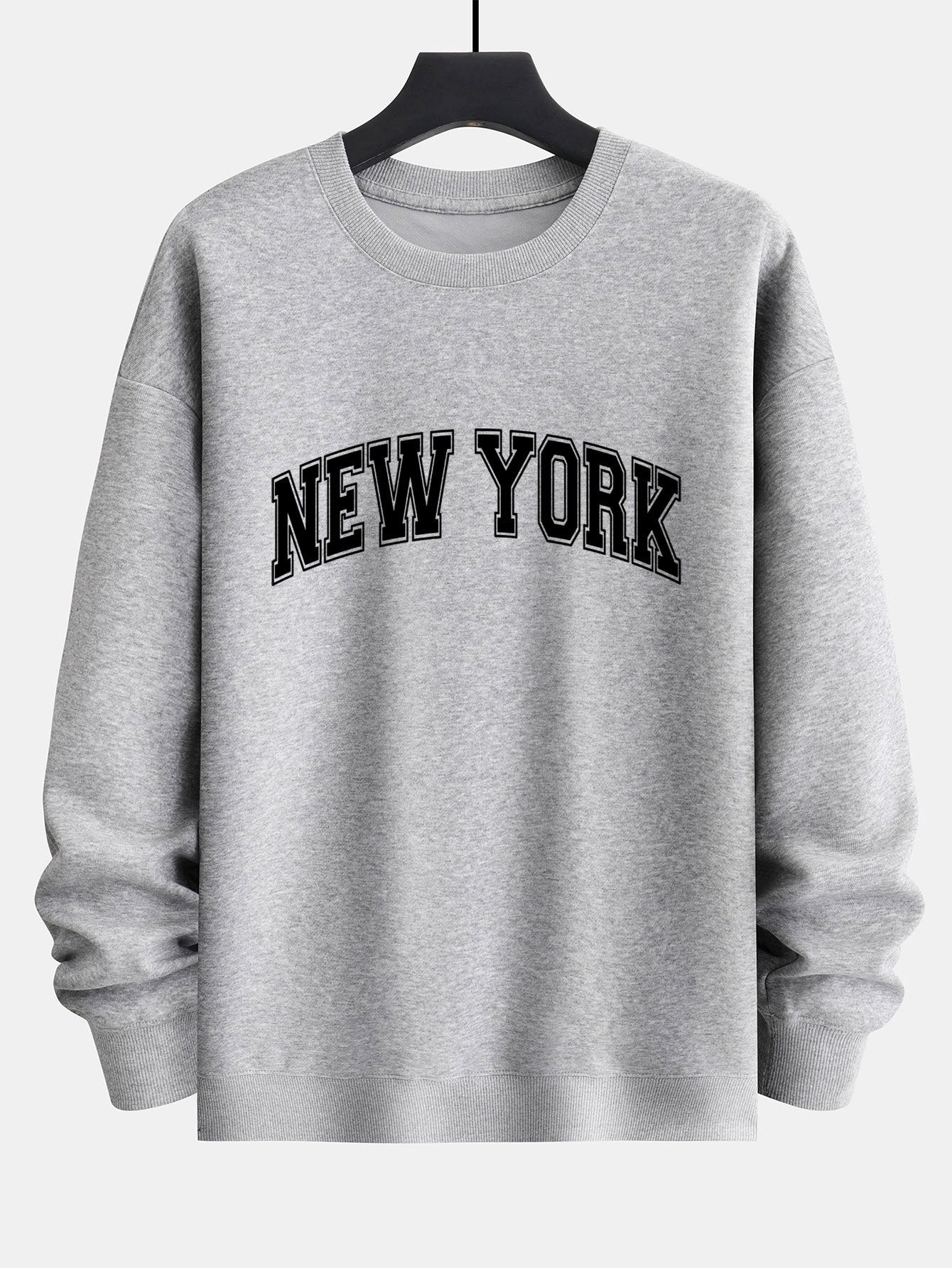New York Print Relax Fit Sweatshirt-Mitchell Shoes