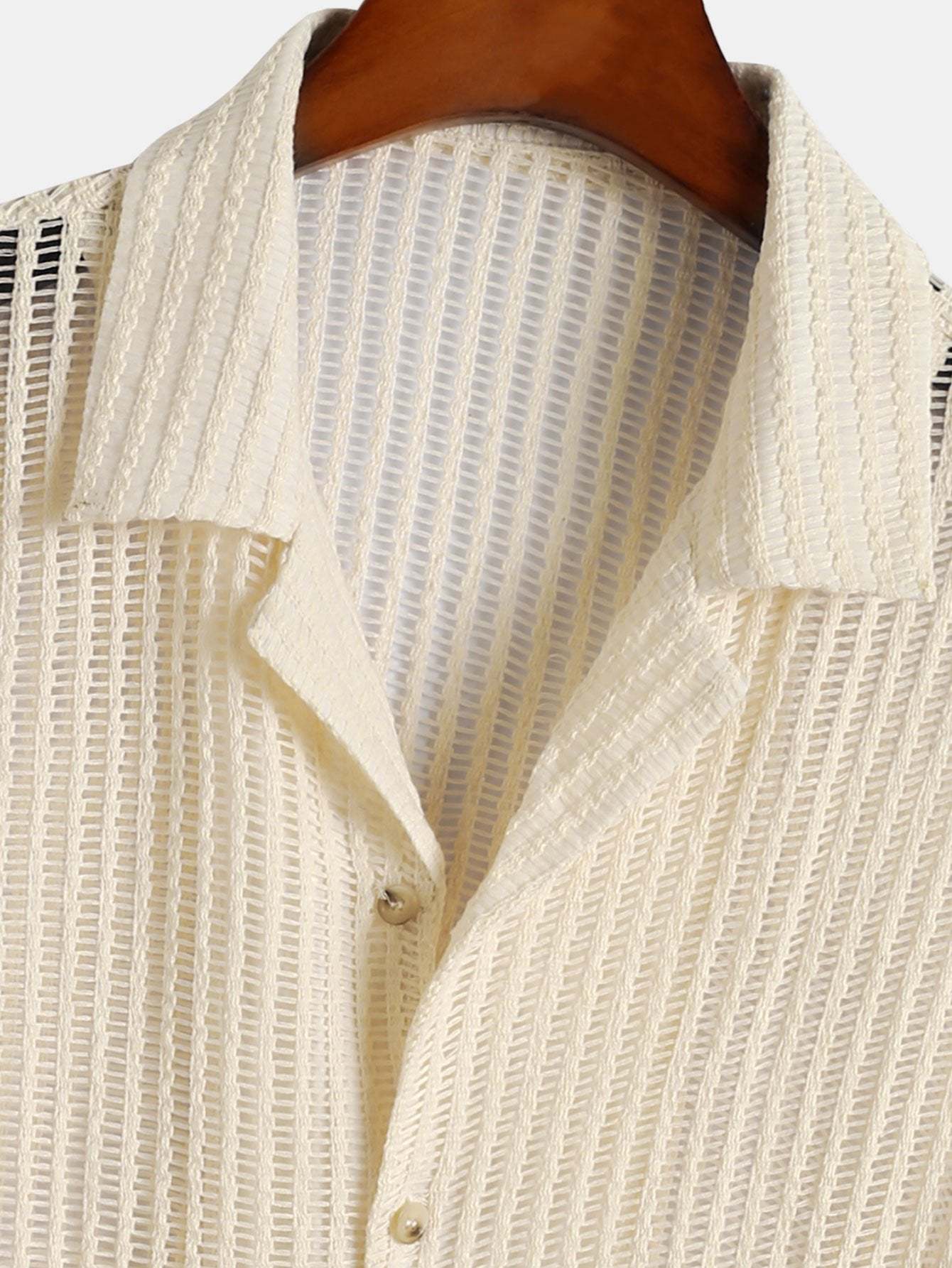 Crochet Cuban Shirt-Mitchell Shoes