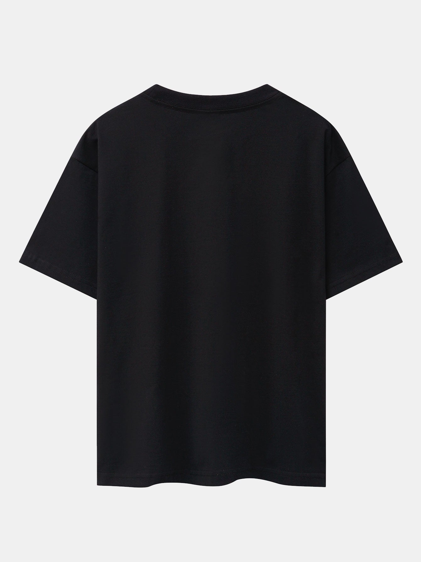 Brooklyn Print Drop Shoulder Oversize T-Shirt & Jersey Shorts-Mitchell Shoes
