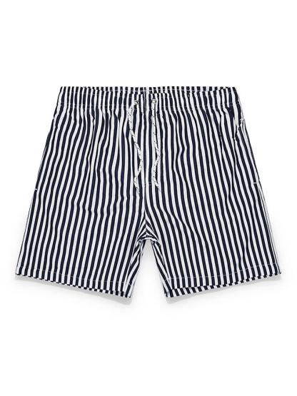 Striped Swim Shorts-Mitchell Shoes