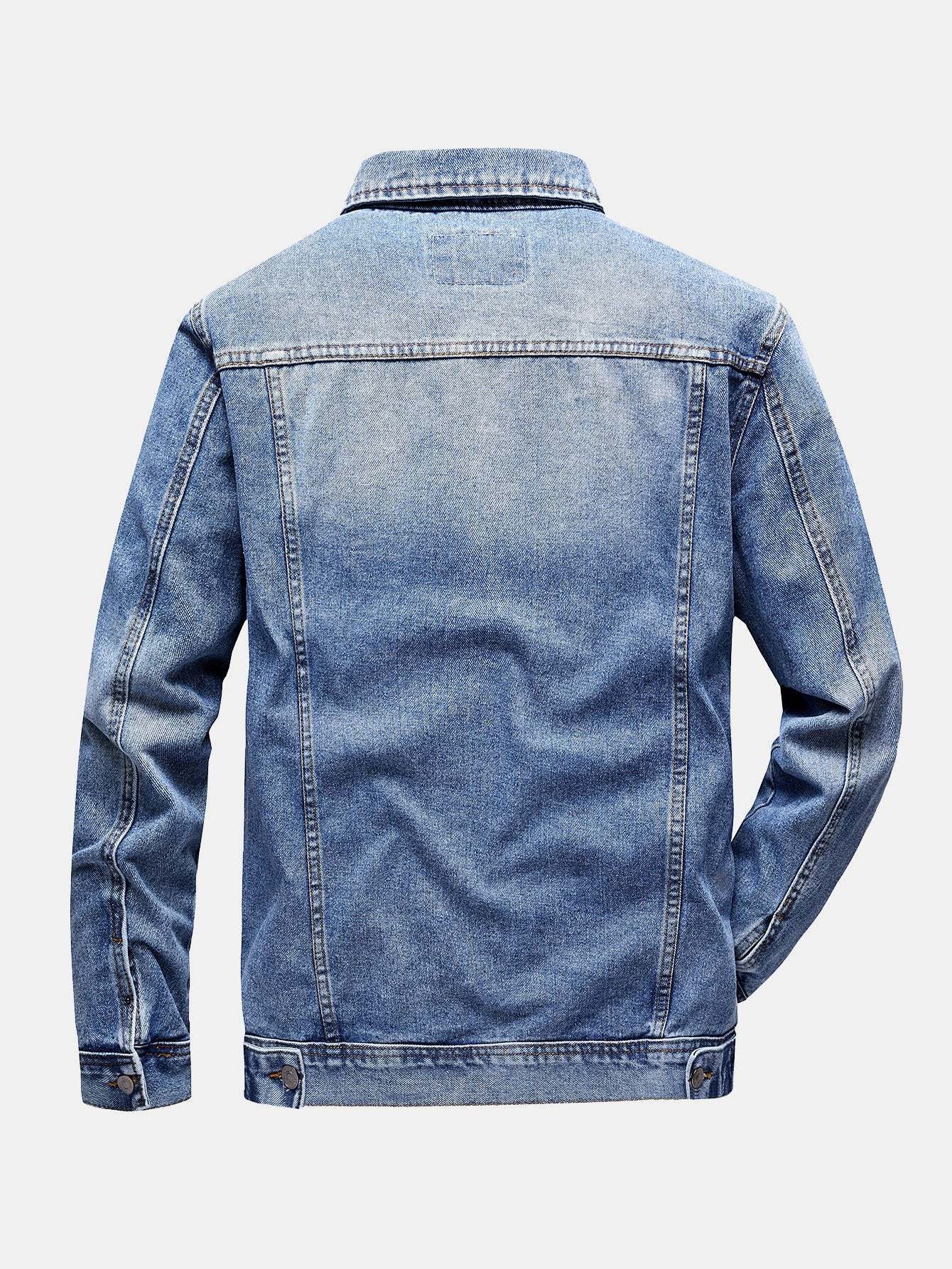 Washed Denim Jacket-Mitchell Shoes