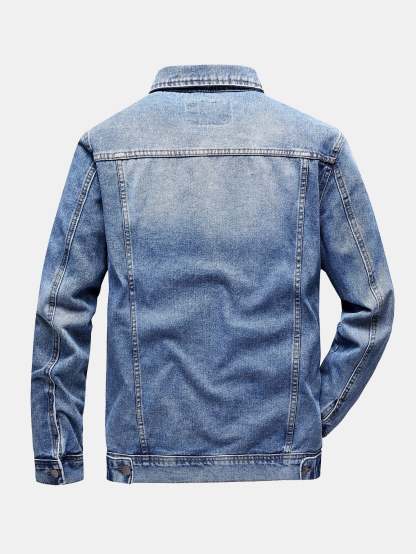 Washed Denim Jacket-Mitchell Shoes