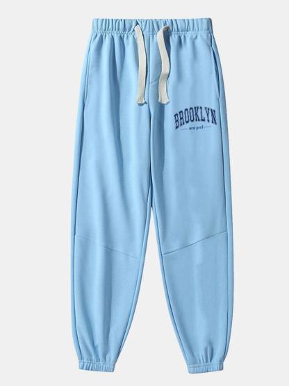 Brooklyn Print Cotton Blend Jogger Pants-Mitchell Shoes
