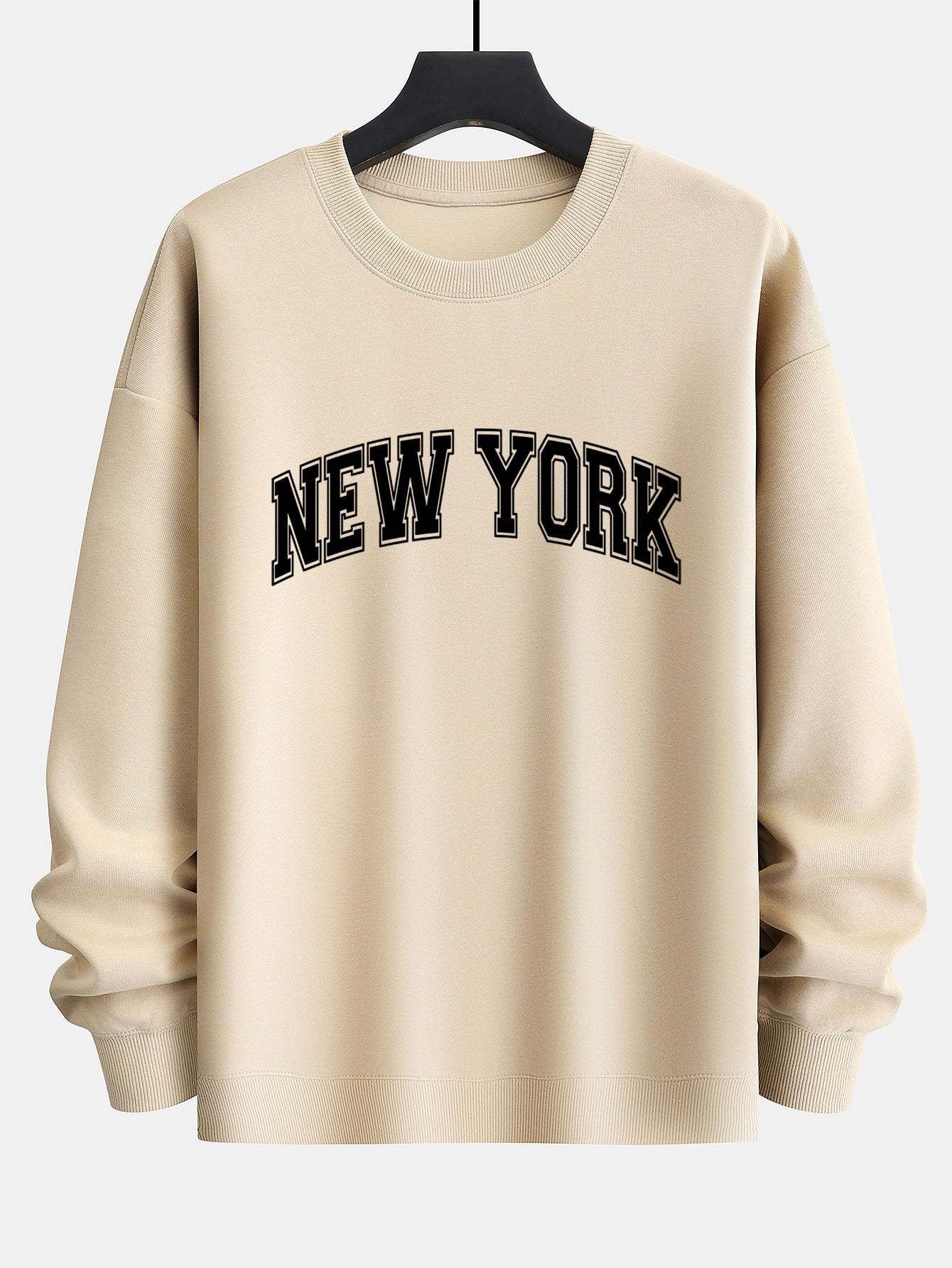 New York Print Relax Fit Sweatshirt-Mitchell Shoes