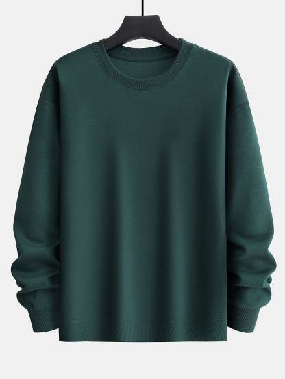 Basic Relax Fit Sweatshirt-Mitchell Shoes