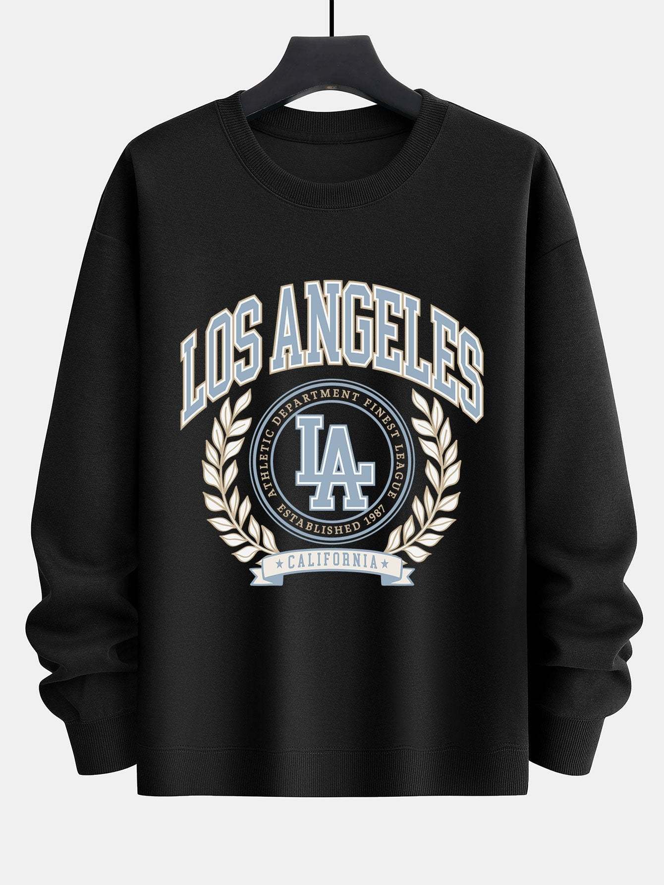 Los Angeles Varsity Print Relax Fit Sweatshirt-Mitchell Shoes