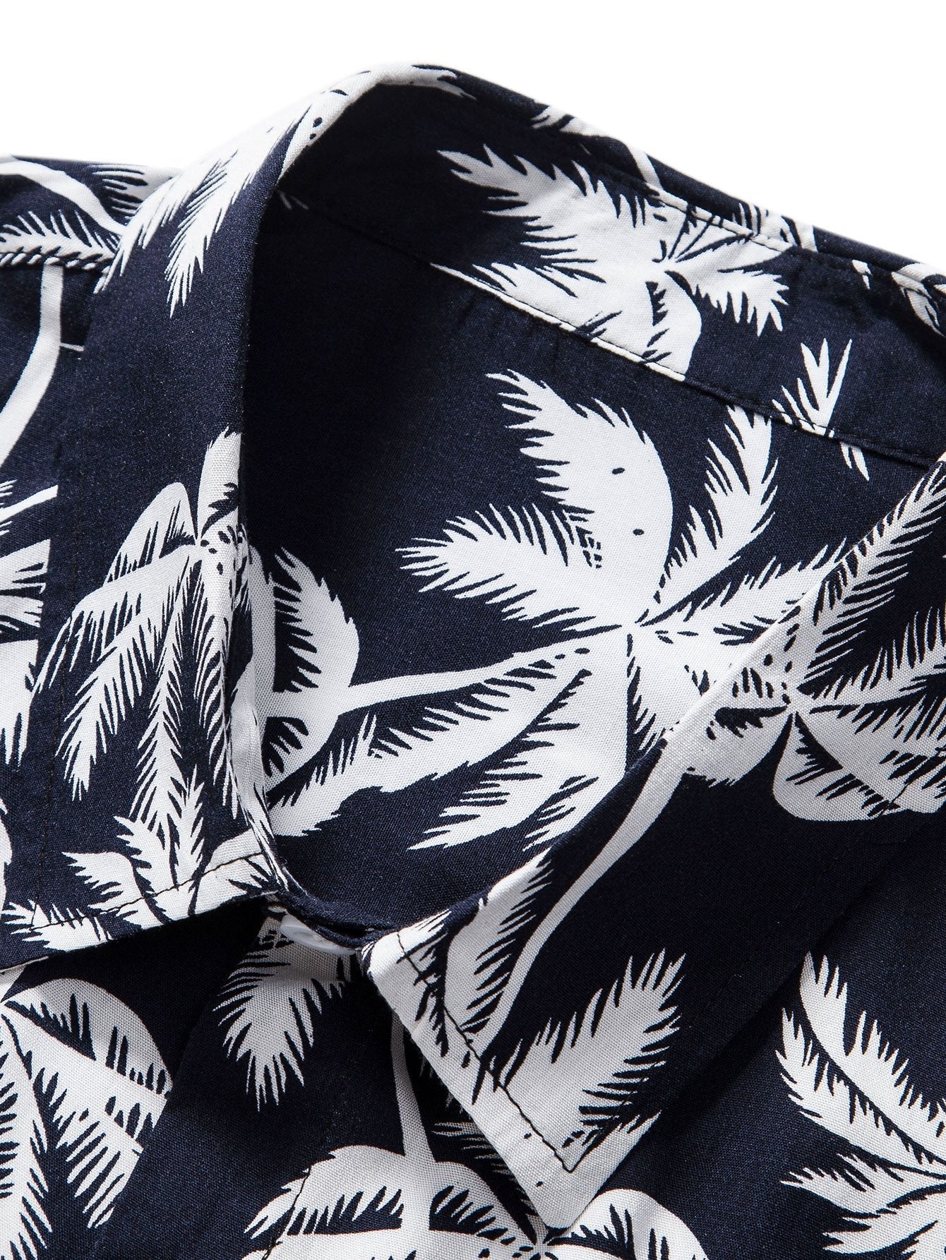 Palm Tree Print Shirt & Swim Shorts-Mitchell Shoes