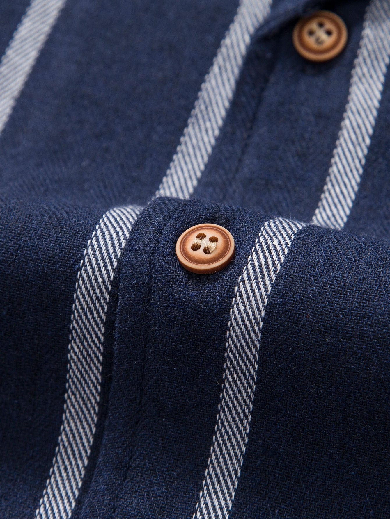 Cotton Blend Striped Cuban Shirt & Straight Leg Linen Pants-Mitchell Shoes