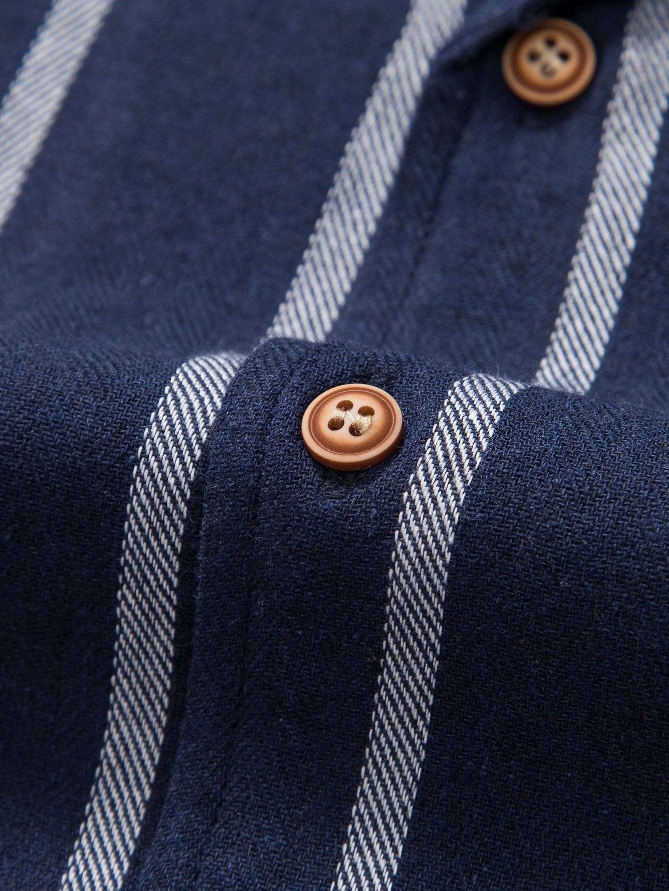 Cotton Blend Striped Cuban Shirt & Straight Leg Linen Pants-Mitchell Shoes