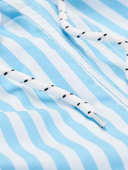 Striped Swim Shorts-Mitchell Shoes