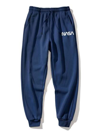 NASA Print Jogger Pants-Mitchell Shoes