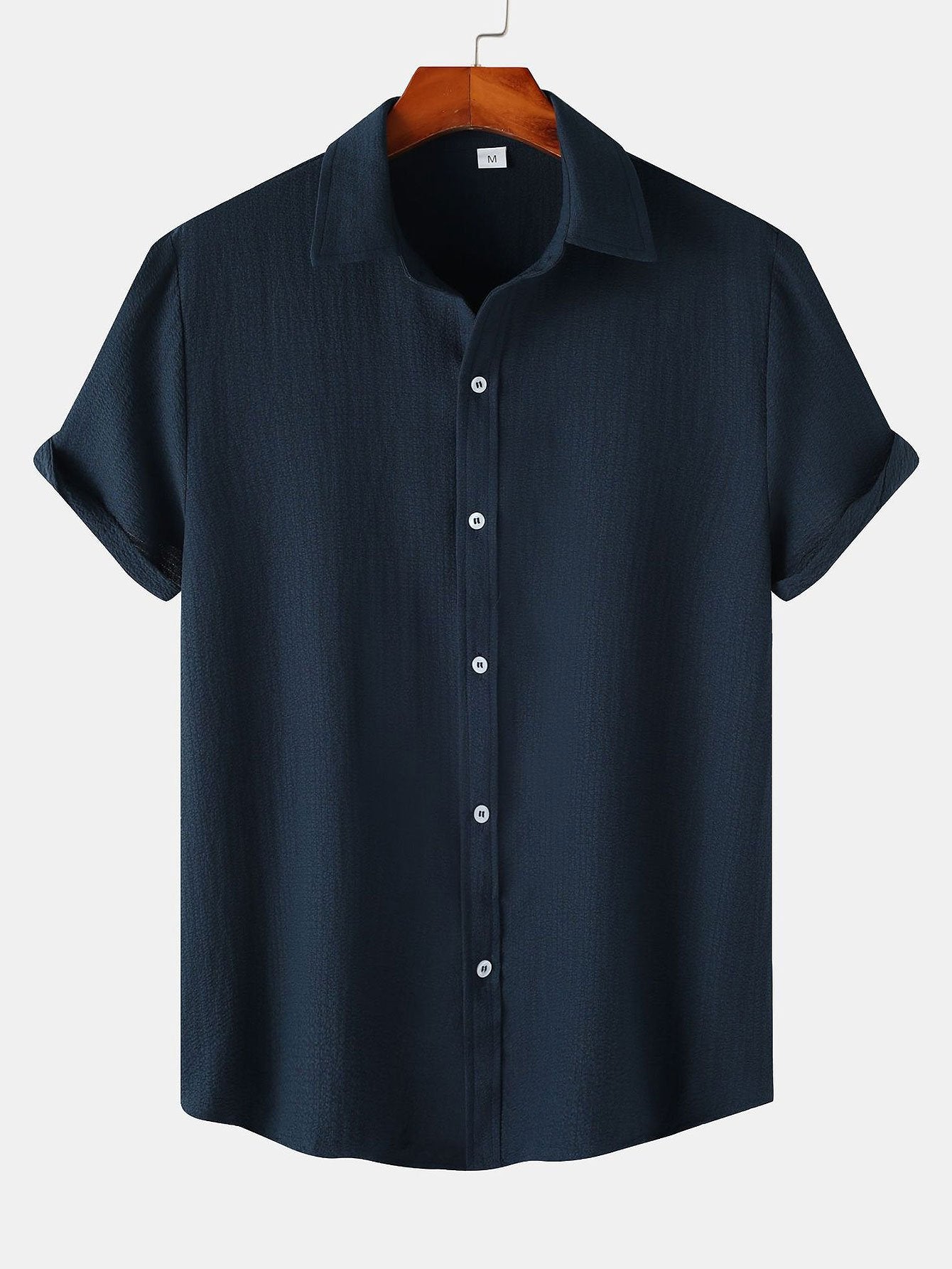 Textured Button Up Shirt-Mitchell Shoes