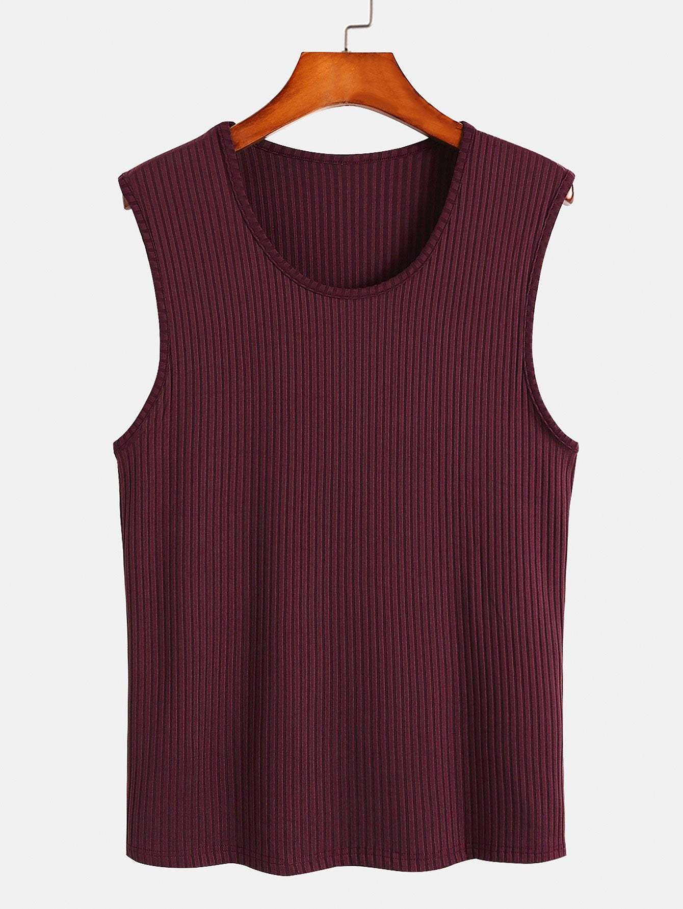 Basic Ribbed Muscle Tank-Mitchell Shoes