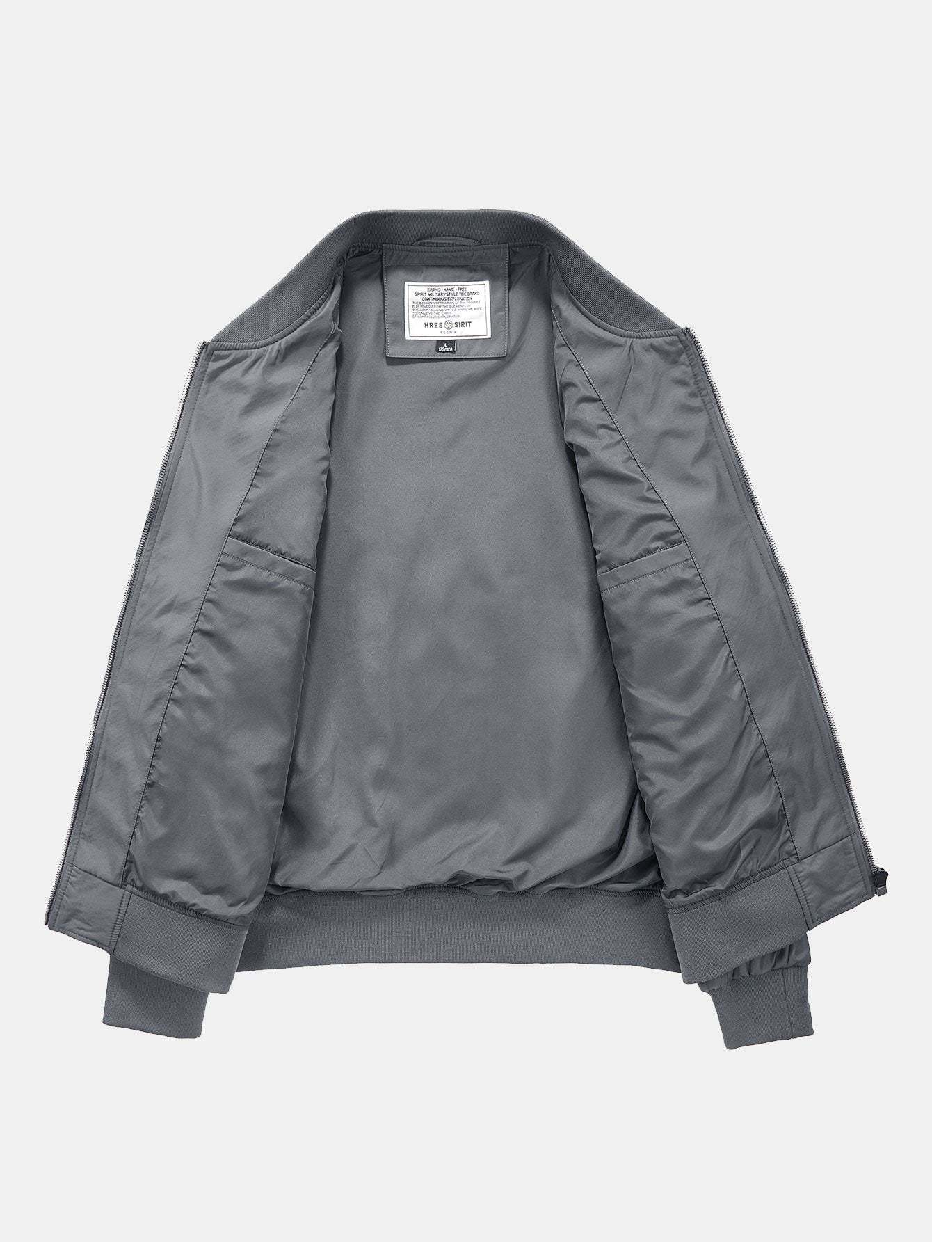 Multi Pockets Bomber Jacket-Mitchell Shoes