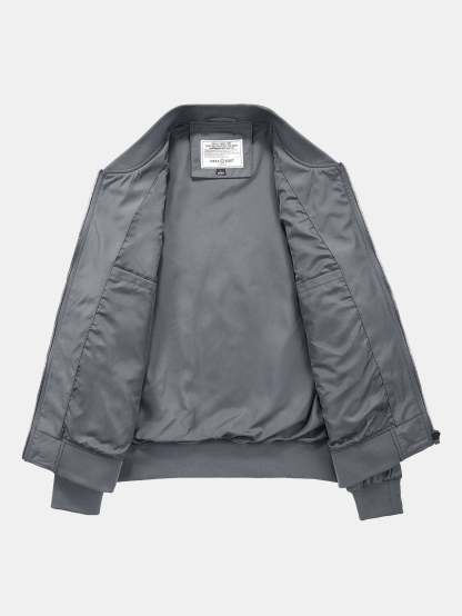 Multi Pockets Bomber Jacket-Mitchell Shoes