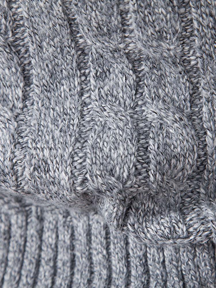 Braided Zip Sweater-Mitchell Shoes