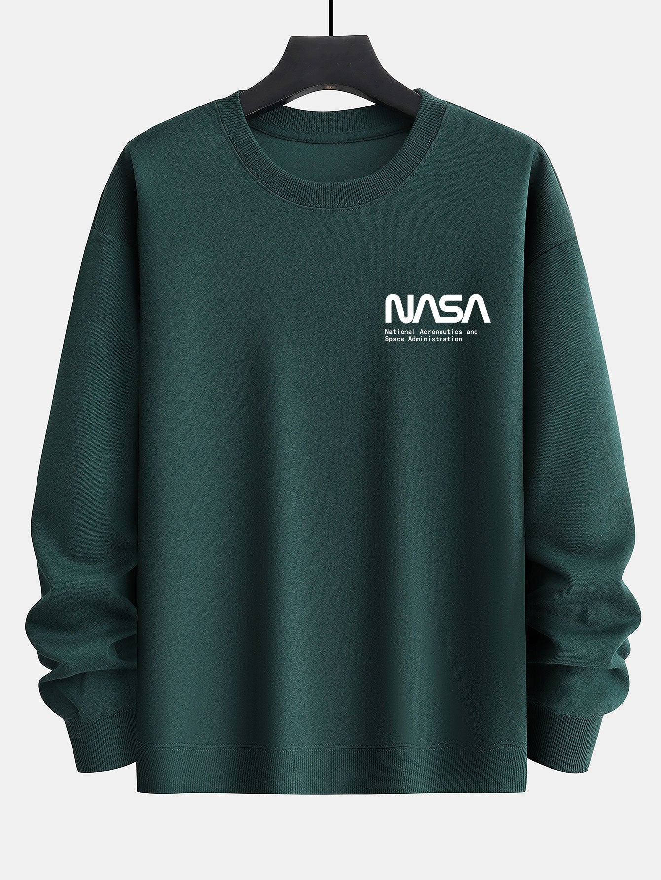 NASA Print Relax Fit Sweatshirt-Mitchell Shoes