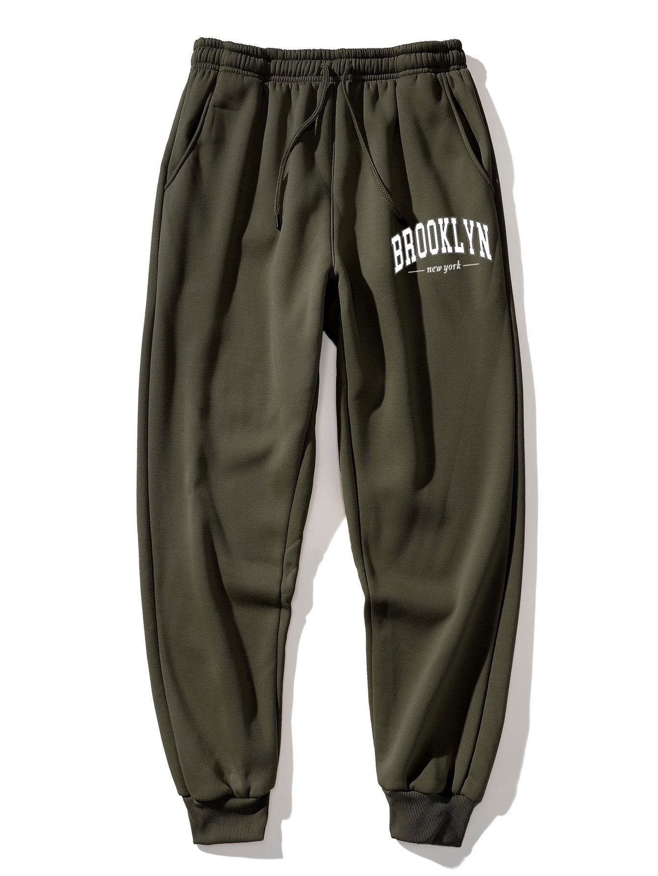 Brooklyn Letter Print Hoodie & Jogger Pants-Mitchell Shoes