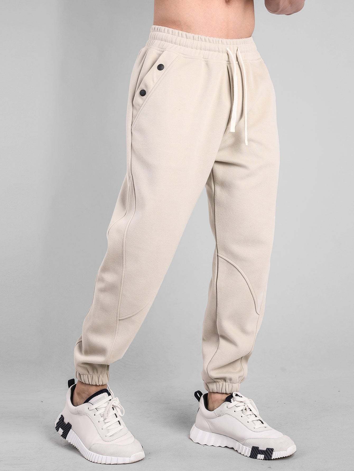 Button Pocket Jogger Pants-Mitchell Shoes
