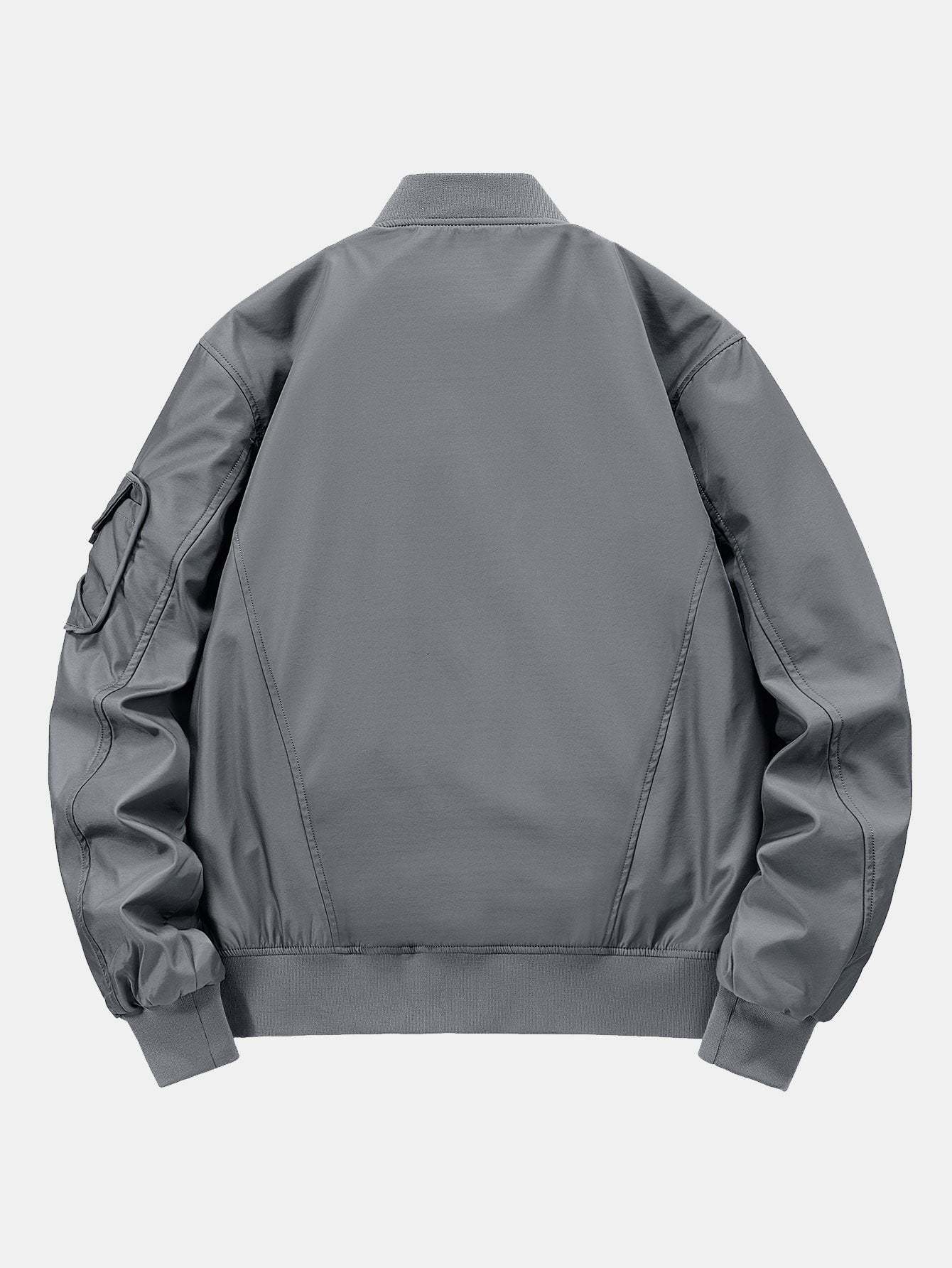 Multi Pockets Bomber Jacket-Mitchell Shoes