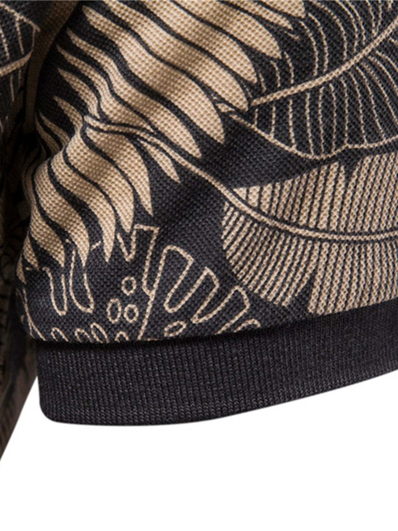 Tropical Print Polo Shirt-Mitchell Shoes